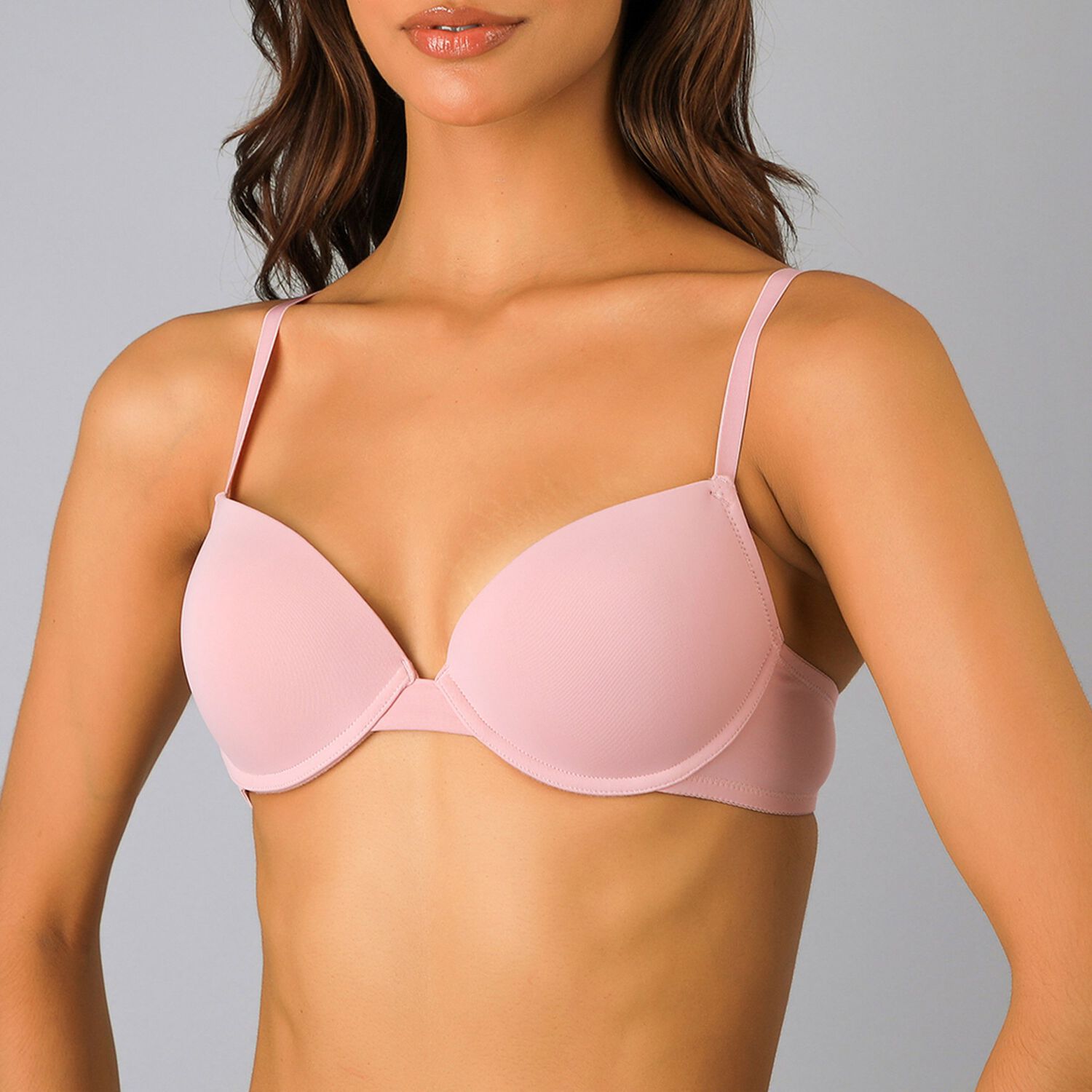 Pack 2x Sosten Balconet Push Up Flores Mujer 25634-273 image number 3.0